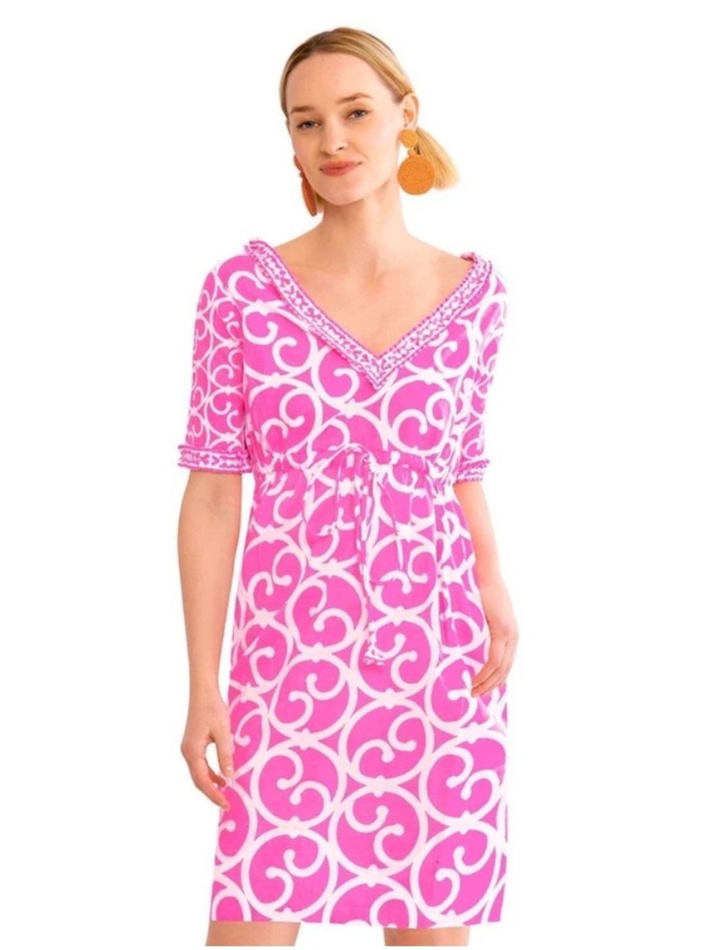 Gretchen Scott Surfs Up Beach Cover Up Heavens Gate Dress Size Small
